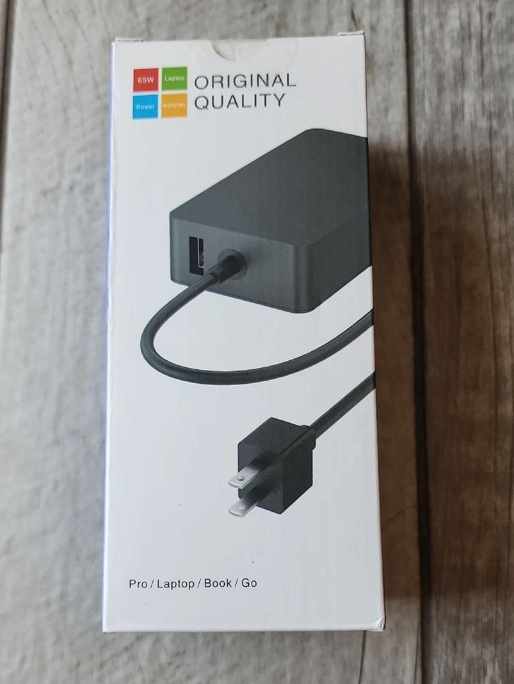 NIB Original Quality 65W Laptop Power Adapter - Black- Surface Pro Charger